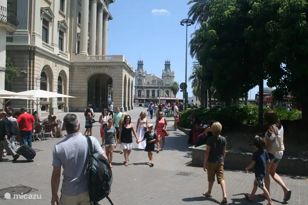 Innerhalb einer Stunde mit dem Auto auf der Rambla sind