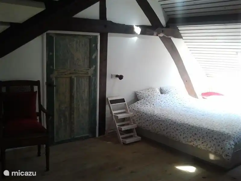 Die alten Balken der Scheune