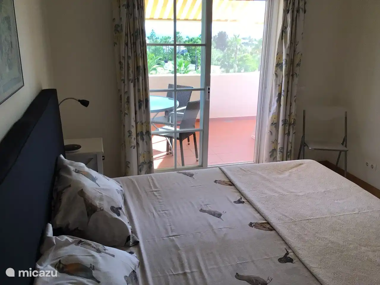 auch vom Bett Meerblick