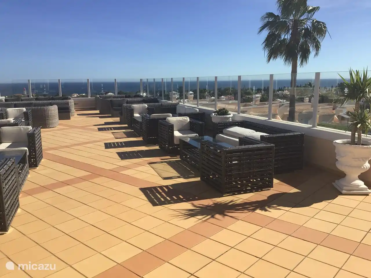 Lounge-Terrasse des Restaurants Leuchtturm