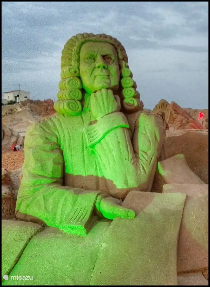 Sandskulpturen in Veranden