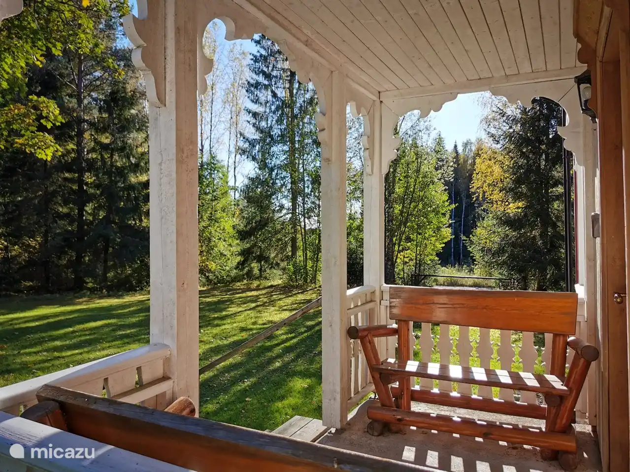 oder ein gemütlicher Sitzplatz vor der Haustür