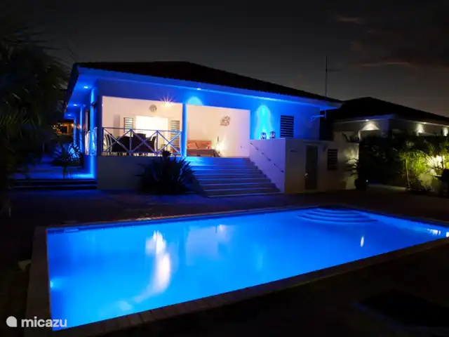 Villa Noucasa | Curaçao, Banda Ariba (est), Jan Thiel - villa piscine et maison illuminées