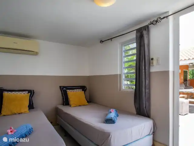 Villa Noucasa | Curaçao, Banda Ariba (est), Jan Thiel - villa la 4ème chambre directement sur la piscine