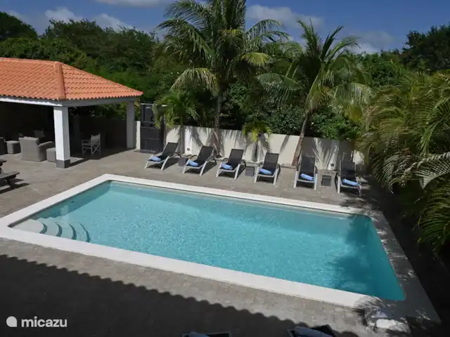 Villa Noucasa | Curaçao, Banda Ariba (est), Jan Thiel - villa la piscine janvier 2024