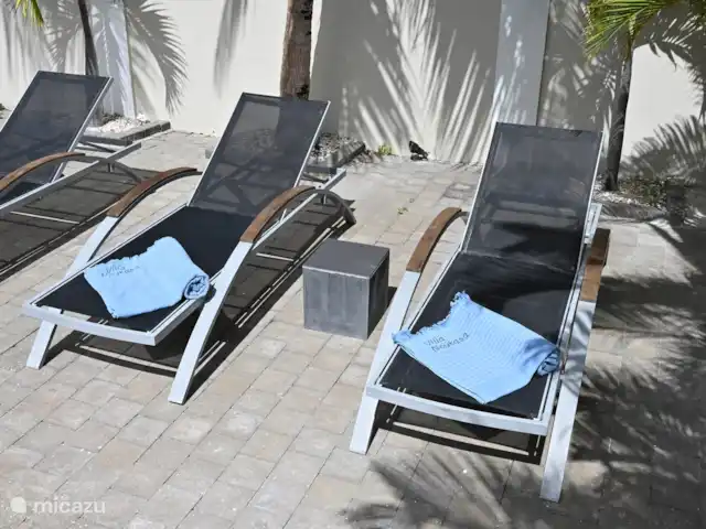 Villa Noucasa | Curaçao, Banda Ariba (est), Jan Thiel - villa la villa Noukasa possède ses propres serviettes avec des noms dessus