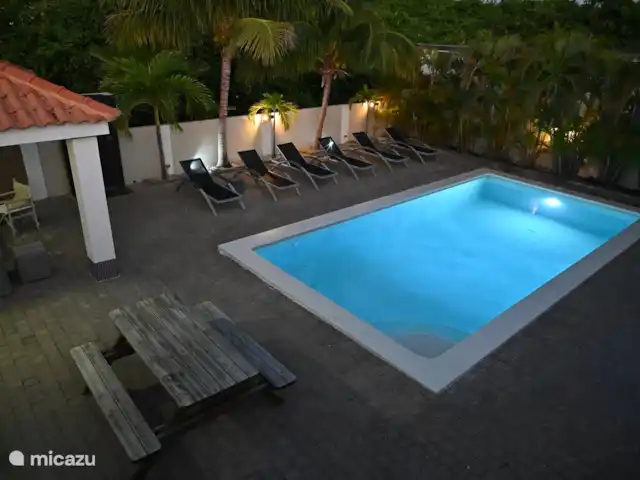 Villa Noucasa | Curaçao, Banda Ariba (est), Jan Thiel - villa Piscine avec éclairage