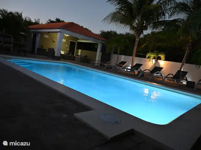 Villa Noucasa | Curaçao, Banda Ariba (est), Jan Thiel - villa Piscine et jardin illuminés