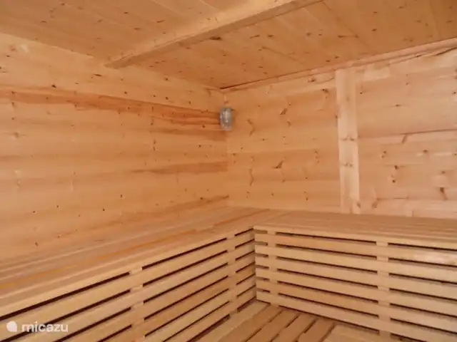 Location de Vacances Autriche, Salzburgerland, Hinterglemm, chalet - Chalet avec sauna à Hinterglemm Un sauna extérieur spacieux pour 4-5 personnes avec vue sur la vallée