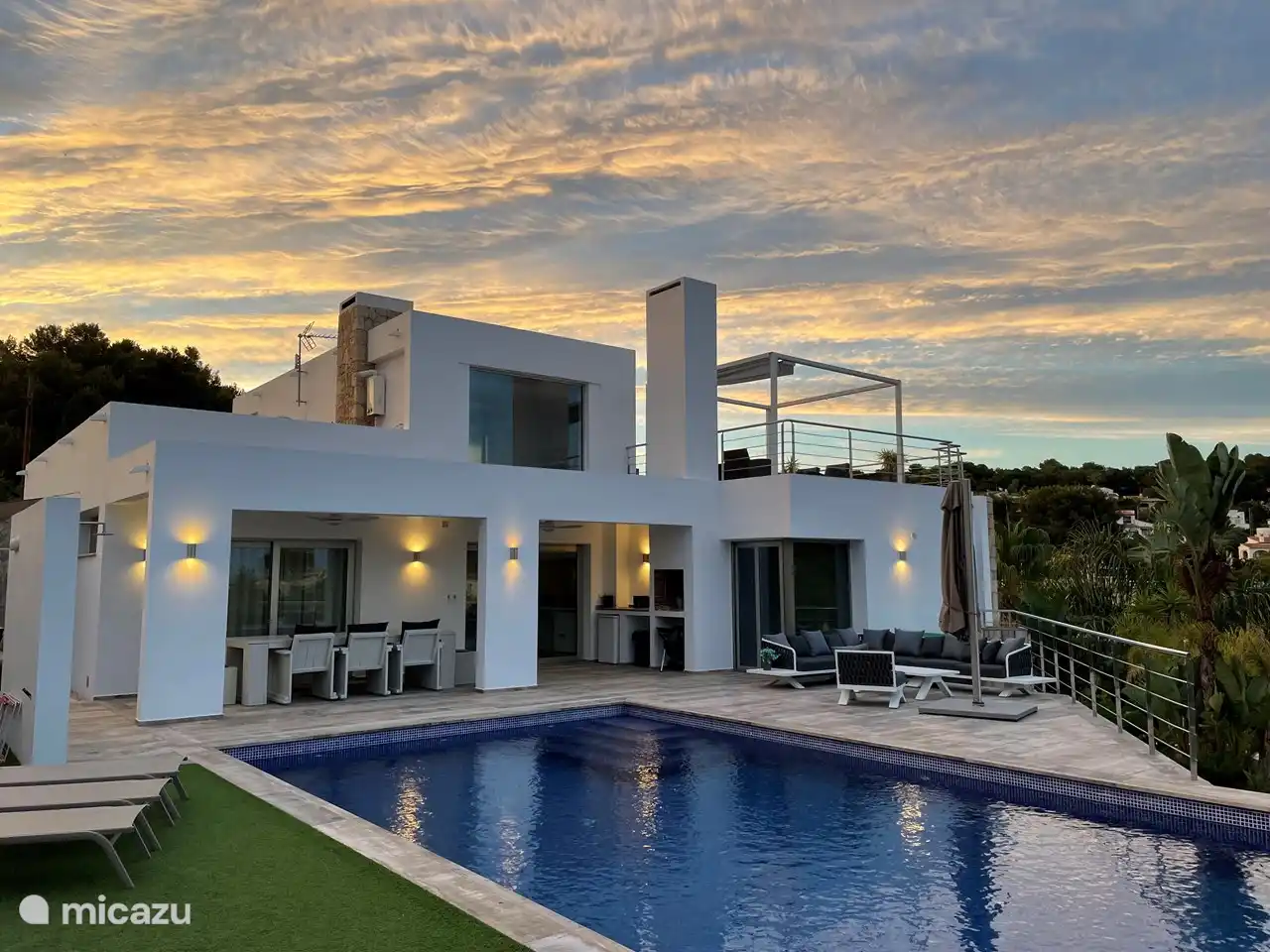 So sieht es am Abend aus.