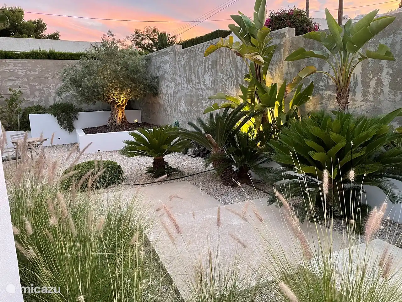 Mediterraner Garten.