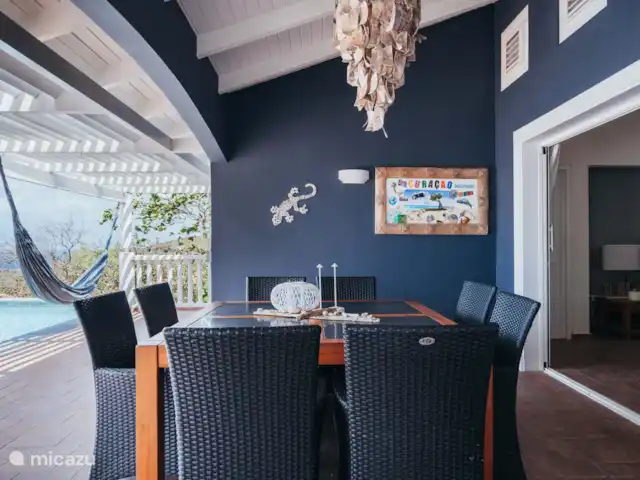 Les Nuances | Curaçao, Banda Abou (ouest), Coral Estate, Rif St.Marie - villa table à manger