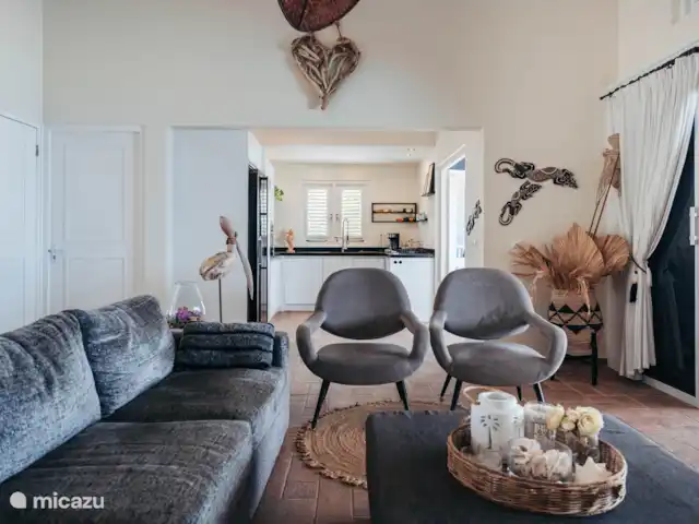 Les Nuances | Curaçao, Banda Abou (ouest), Coral Estate, Rif St.Marie - villa Salon transparent - Cuisine