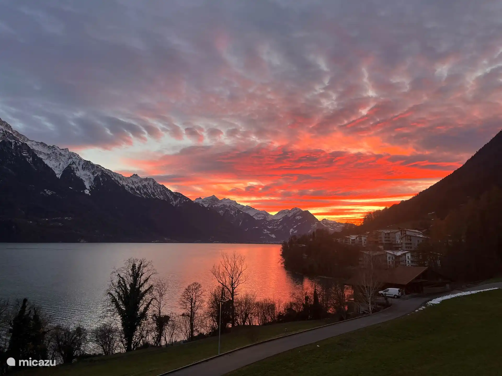Avondrood in Oberried