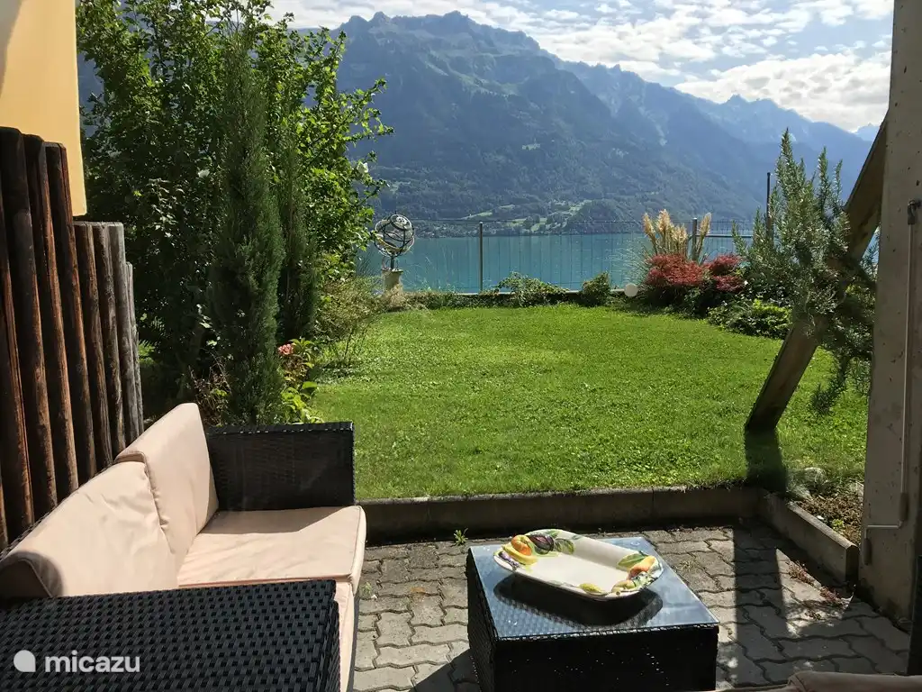 Loungeset in de tuin