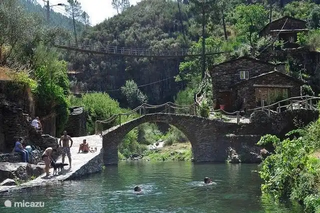 Public natural swimming pool (Foz de Égua).
