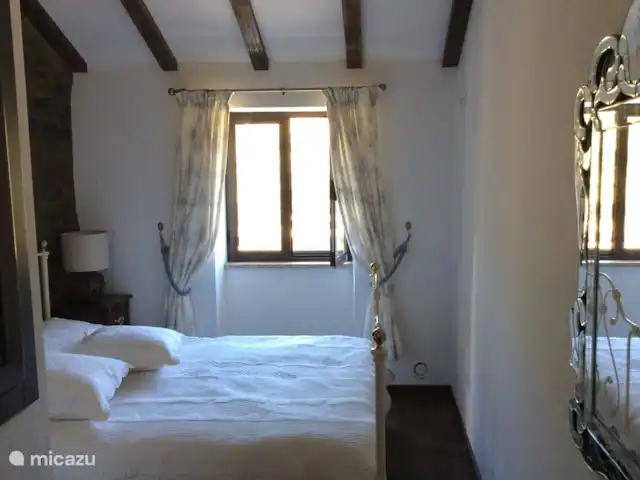 Foz dos Barreiros | Portugal, Coimbra, Piódão - gîte / cottage Première chambre à l'étage avec 'lit double'