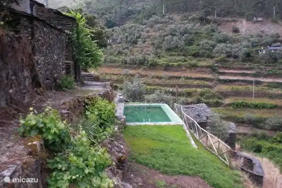 Natural swimming pool, 10m x 3.80m x1.30 / 1.80 depth) 10 meters from the house.
