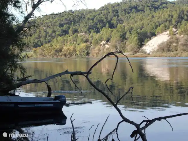 Wandelen, Spanje, Catalonië, Garcia, finca Casa Violetta rivier de Ebro