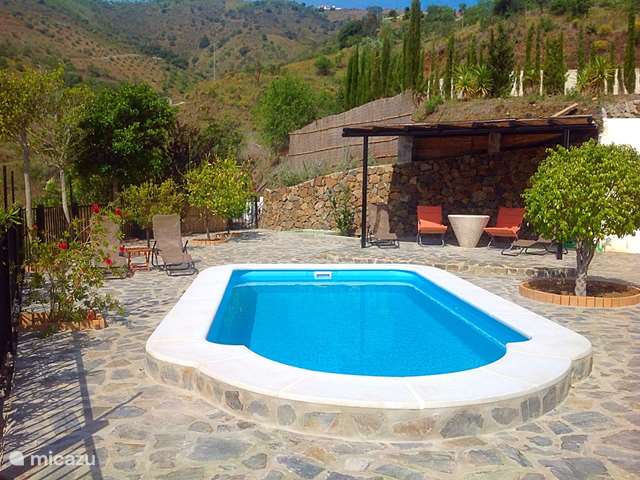 Vakantiehuis Spanje, Andalusië, Los Romanes - villa Villa Comares Andalucia met Zwembad