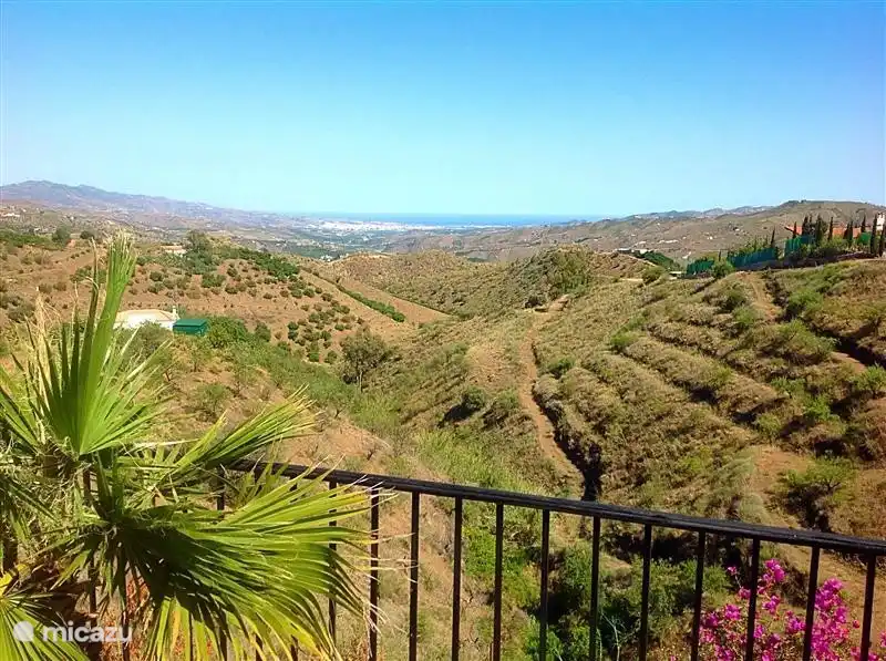 The view from the Villa towards the coast is simply phenomenal ..!