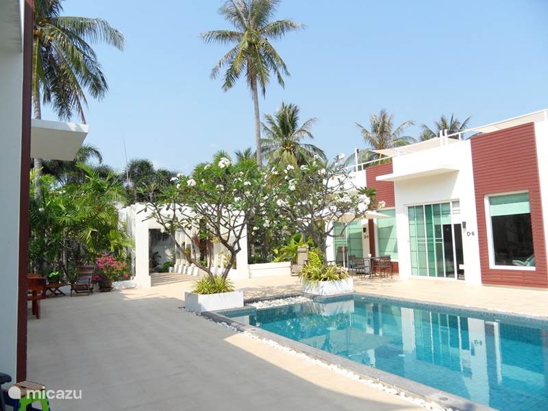 Vakantiehuis Thailand, Centraal-Thailand, Sam Roi Yot Beach Geschakelde woning Coconut Suite