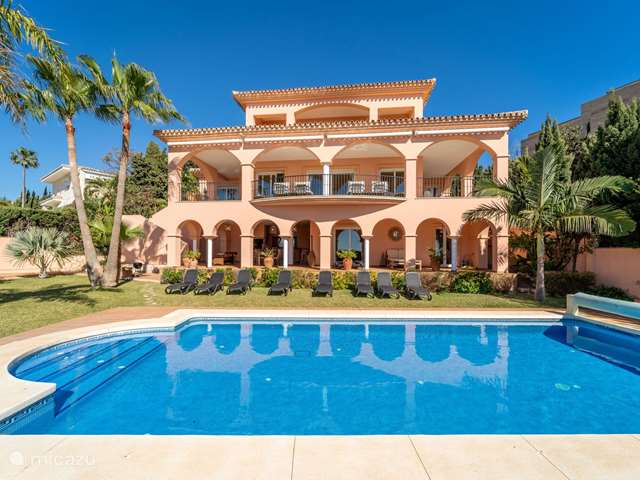 Vakantiehuis Spanje, Costa del Sol, Carihuela - villa Luxe villa met panoramisch zeezicht