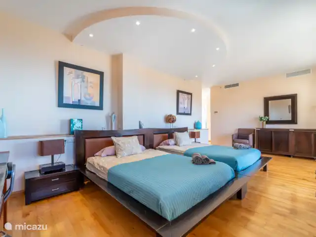Villa de luxe avec vue mer panoramique | Espagne, Costa del Sol, Benalmádena - villa Chambre principale
