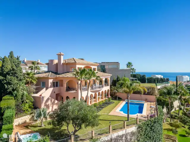 Villa de luxe avec vue mer panoramique | Espagne, Costa del Sol, Benalmádena - villa Beaucoup d'intimité
