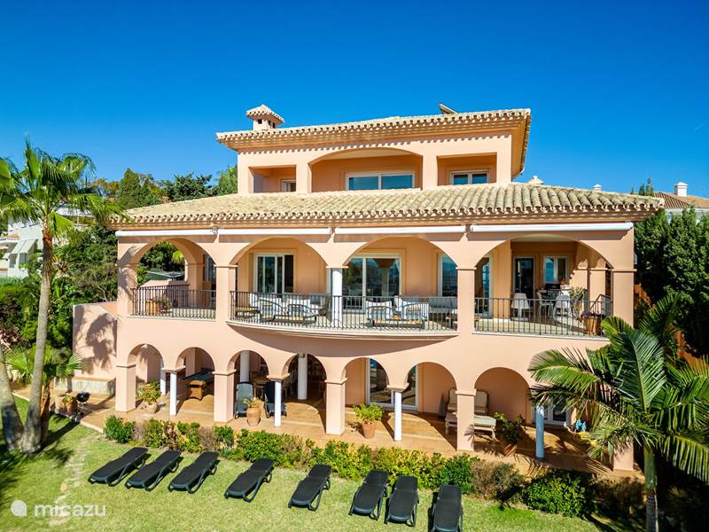 Ferienwohnung Spanien, Costa del Sol, Benalmádena Villa Luxusvilla mit Panoramablick auf das Meer