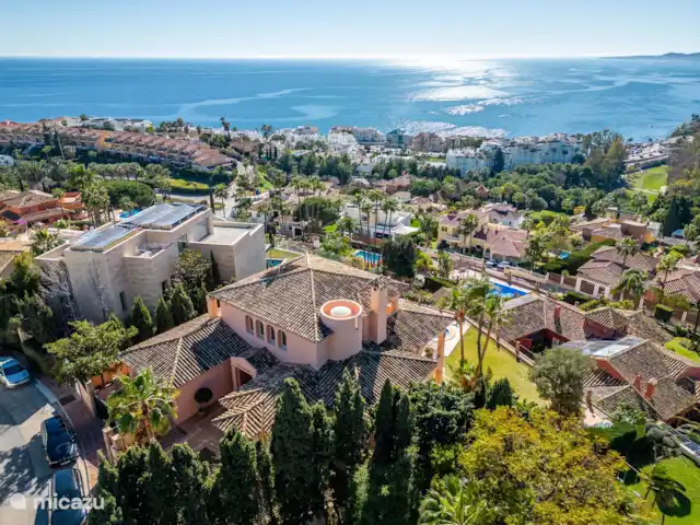 Villa de luxe avec vue mer panoramique | Espagne, Costa del Sol, Benalmádena - villa 750 mètres de la plage