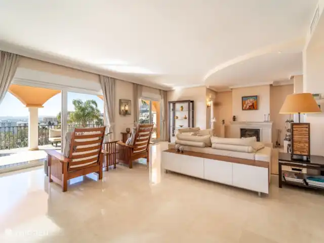 Villa de luxe avec vue mer panoramique | Espagne, Costa del Sol, Benalmádena - villa Salon