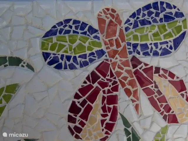 apartamento en España, Costa de Almería, Albox – Villa Damara - Apartamento Papaya Banco de mosaico