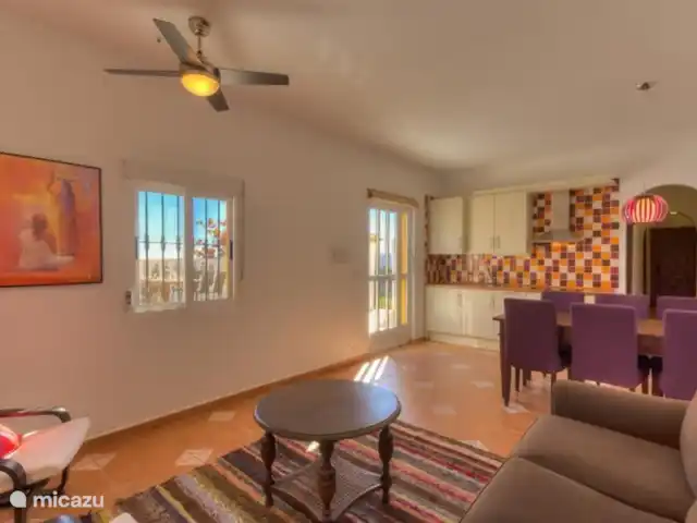 apartamento en España, Costa de Almería, Albox – Villa Damara - Apartamento Papaya Salón apartamento Papaya