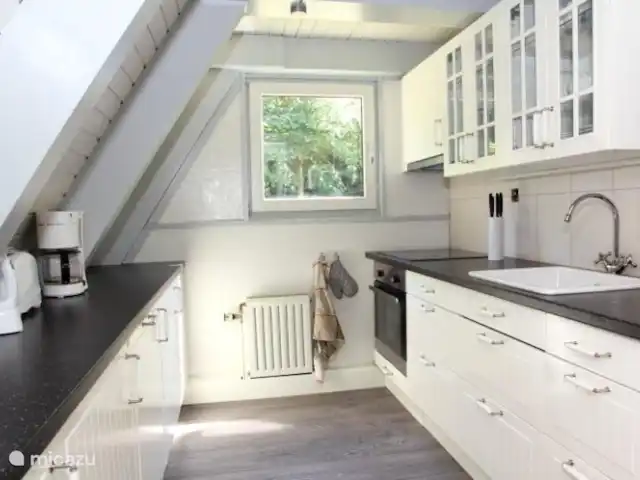 casa vacacional en Alemania, Hesse, Ronshausen – Us Hûske Amplia cocina que está totalmente equipada. Vajilla está ampliamente disponible.