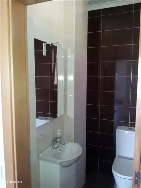 Separate toilet. In total there are four toilets.