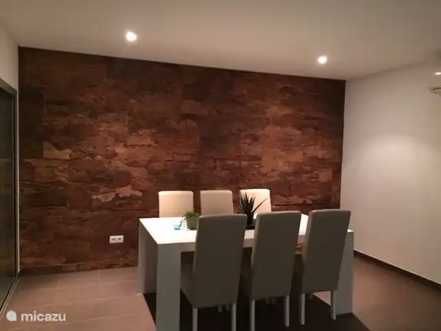 Villa Tradewinds - Vue sur l'océan | Portugal, Costa de Prata, Nazaré - villa Belle salle à manger et salon spacieux avec grande terrasse, équipée de salon de jardin, avec belle vue mer. Salon spacieux, salle à manger, TV écran plat.