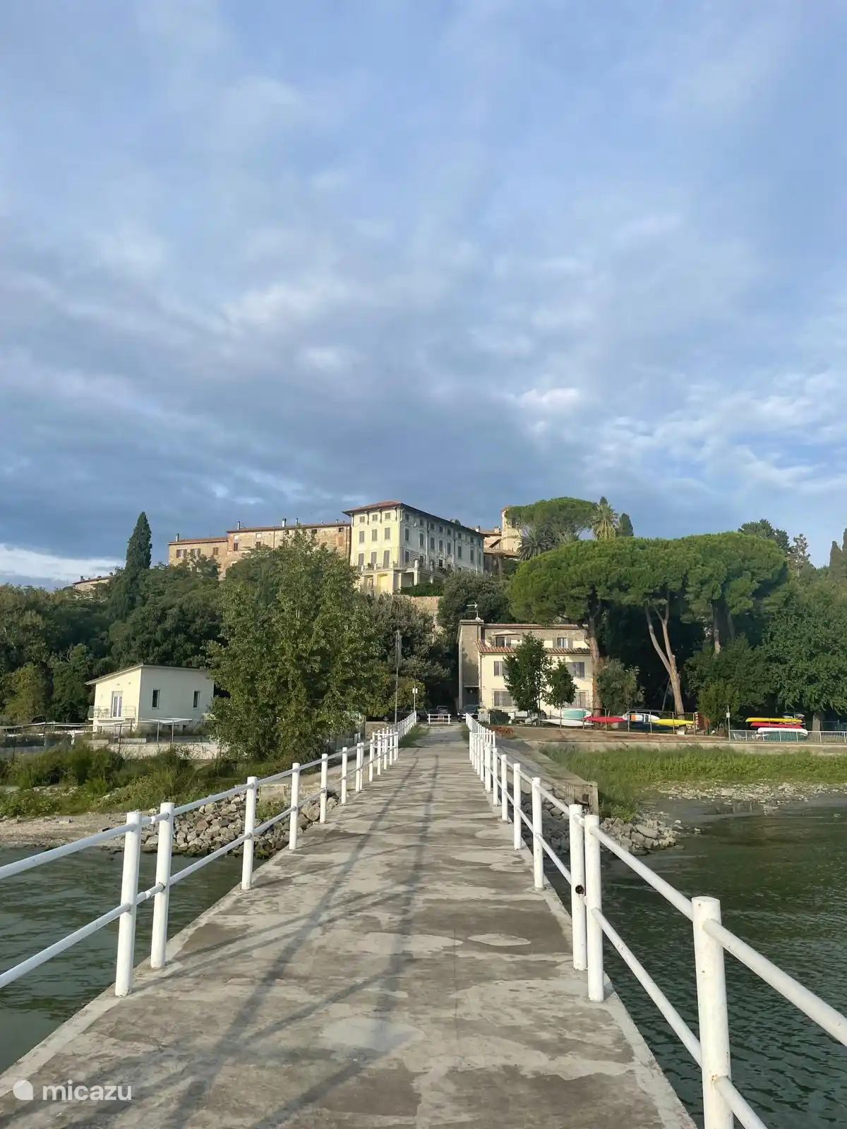 A view of the village of San Feliciano