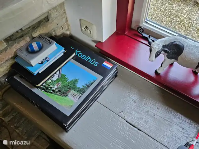 It Koaihus huren in Nederland, Friesland, Jistrum - vakantiehuis Informatieboeken in Nederlands, Duits en Engels