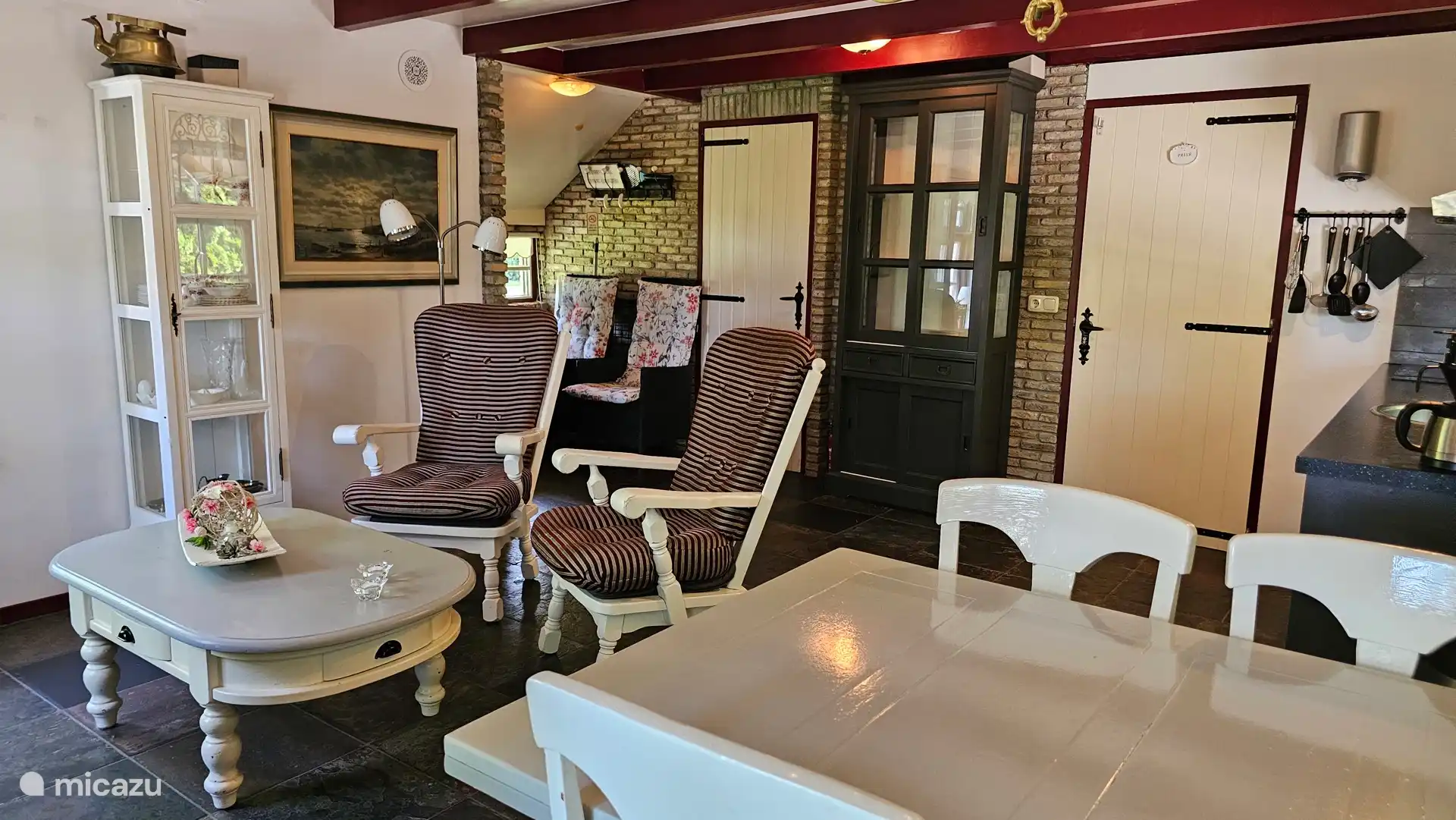 Sitting area and terrace chairs 