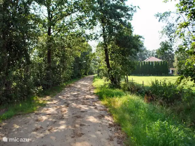 It Koaihus huren in Nederland, Friesland, Jistrum - vakantiehuis Uw aankomst over de Heideweg.