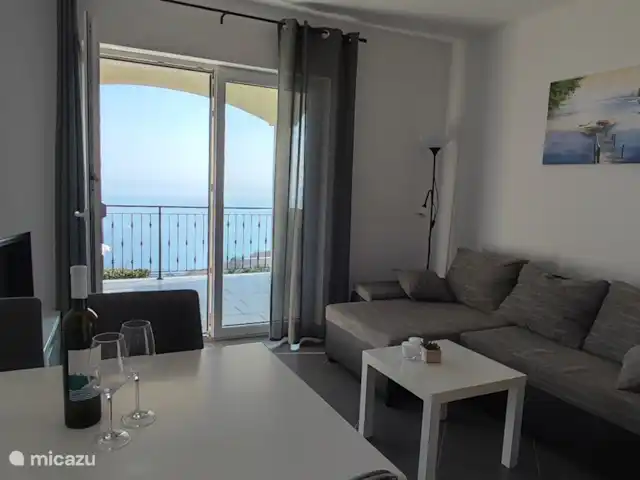 Villa Kyra - apartamento 1 en Croacia, Kvarner, Lovran - apartamento Sala de estar
