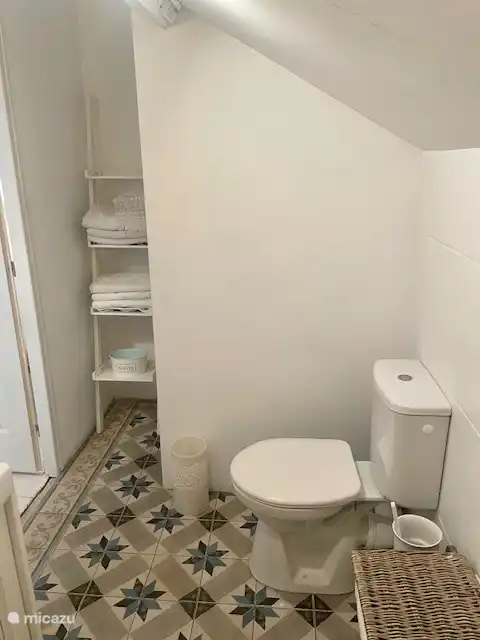 Badezimmer mit WC
