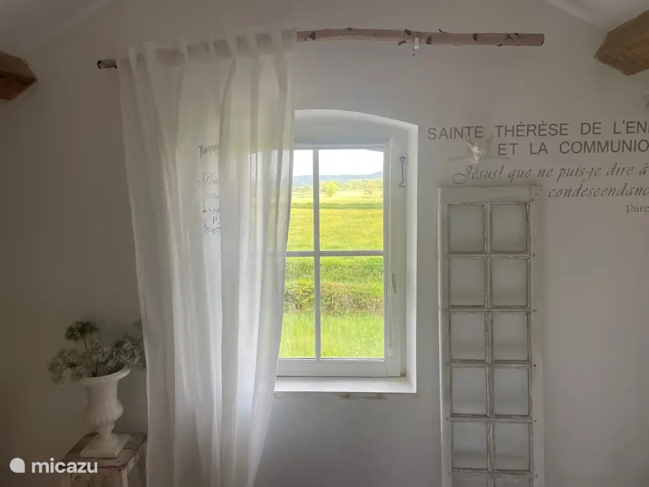 Blick aus dem Schlafzimmer