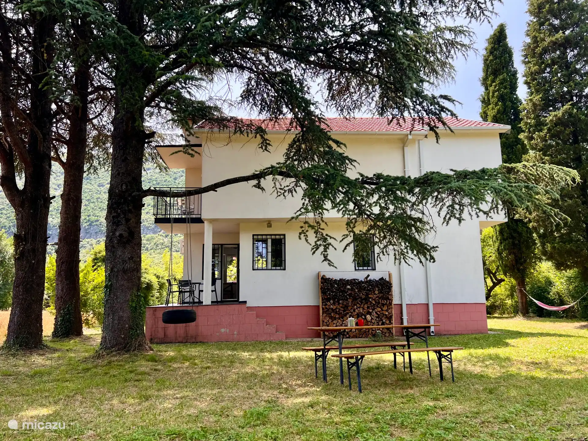 Arrière de la maison