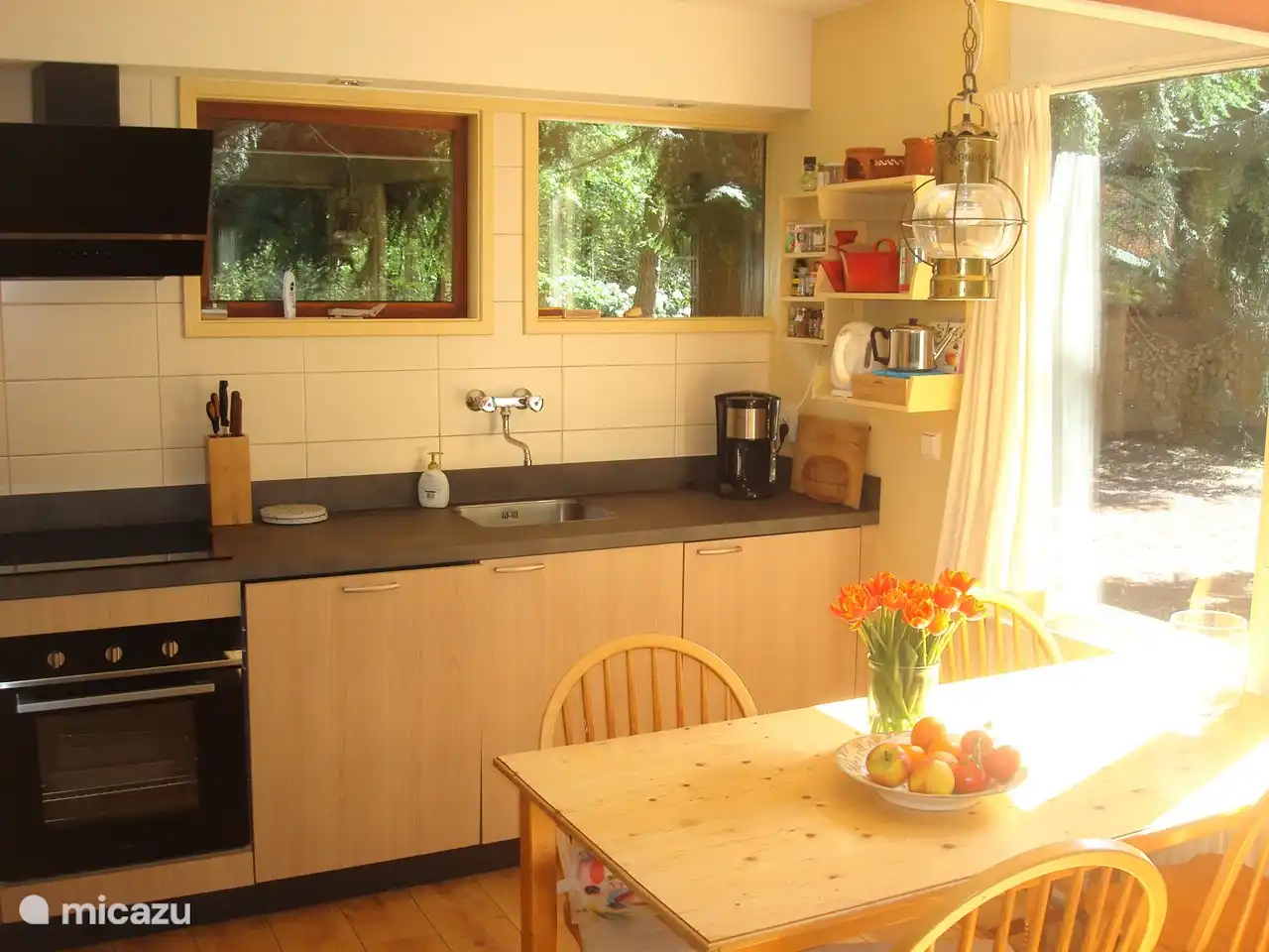 Cocina nueva en mayo de 2020, con vitrocerámica de inducción, lavavajillas, horno, etc.