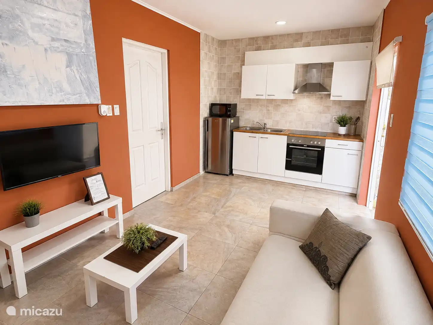Salon - cuisine ouverte