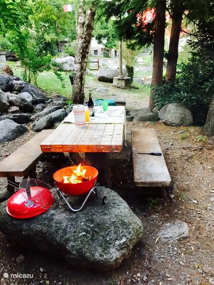 Barbacoa en la playa