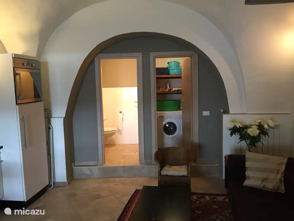 Toilette und Waschraum