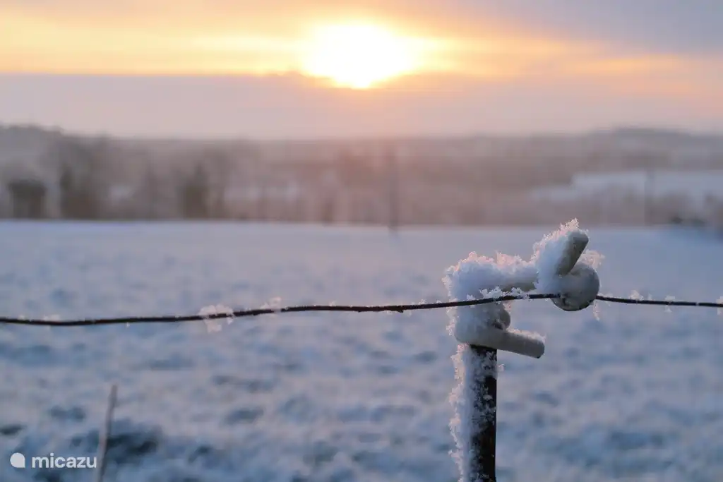 vue d'hiver à Guernevelien